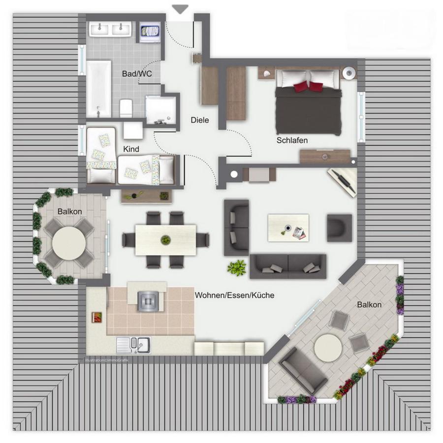 Waterkant Wohnung 08 - Seestern Болтенхаген Екстериор снимка